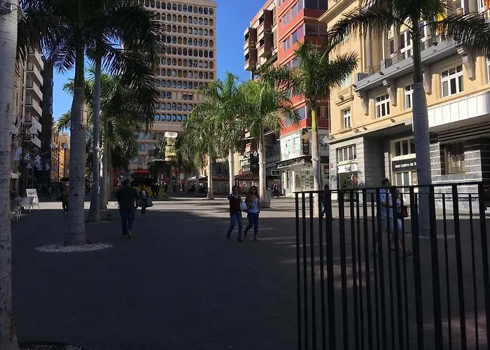 公寓 Vacacional Panoramica Al Mar Centro Cruz 圣克鲁斯-德特内里费